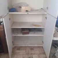 کمد بدنه فلزی درب mdf