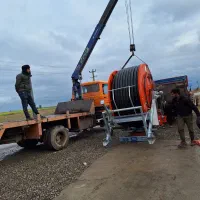 خدمات جرثقیل بارگیری و تخلیه تیرچه و خودرو و...|خدمات حمل و نقل|سیمین شهر, |دیوار