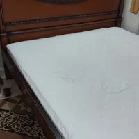 سرویس خواب دونفره تمام چوب راش|تخت و سرویس خواب|تهران, سلسبیل شمالی|دیوار