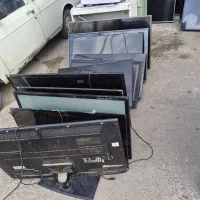 تلوزیون پنل شکسته و سوخته برمیدارم