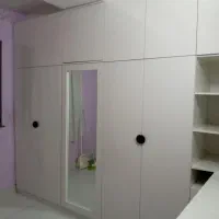 کمد ، کمد باکسی ، کمد تخت تاشو ، کمد درب ریلی|جاکفشی، کمد، دراور|رشت, باهنر|دیوار