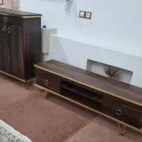 فروش میز تلویزیونی و جا کفشی ست