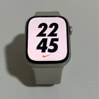 اپل واچ سری۹ سایز ۴۵ سفید باطری۱۰۰٪