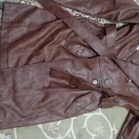 اورکت سربازی وکاپشن چرم اصل