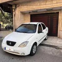 تیبا  سفید خوش رنگ و خوش‌استفاده ،بی دردسر مدل ۹۷|خودرو سواری و وانت|تهران, تهرانپارس غربی|دیوار
