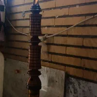 قلیان تنه چوبی