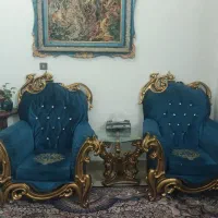 مبل ۹نفره و نهار خوری ۶ نفره.