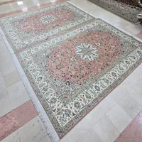 جفت ۶ متری زمینه پیازی طرح شکوفه اردکان دستباف|فرش|تهران, ونک|دیوار