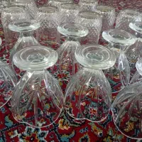 تعداد زیادی ظروف شیشه ای|ظروف سرو و پذیرایی|خرمآباد, |دیوار