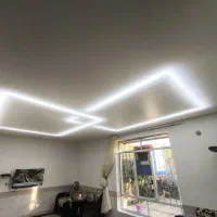 کناف ،سقف کشسان ، لاین نوری، نقد و اقساط