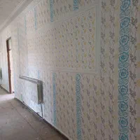 نقاشی ساختمان و طرح کاغذ دیواری