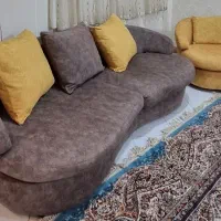 مبل کم کارکرد هشت نفره|مبلمان خانگی و میز عسلی|رشت, معلم|دیوار