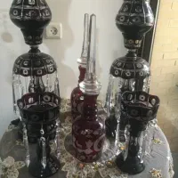 فروش ظروف چک کریستال زرشکی زیر قیمت بازار