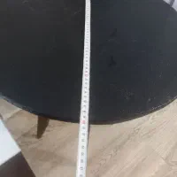 میز خاطره و کنارسالنی چهارپایه روکش چرم|مبلمان خانگی و میز عسلی|صباشهر, |دیوار