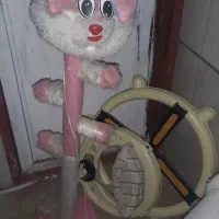 دو کاره آباژور و جالباسی عروسکی