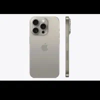 ایفون 15پرومکس بدون نقطه درحد آک رنگ نچرال