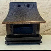 بخاری گازی  طرح شومینه  در حد نو