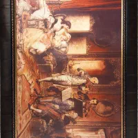 قاب عکس کاملا نو 85*65