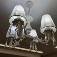 لوستر چهارشاخه دوعدد