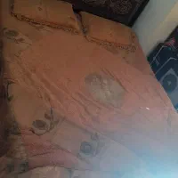 تخت خواب فلزی چوبی(بدون تشک)