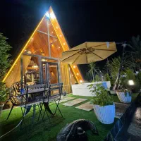 اجاره کلبه سویسی وان جکوزی جنگلی