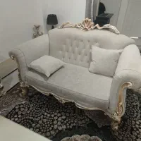 مبل هفت نفره کلاسیک چوب راش|مبلمان خانگی و میز عسلی|پاکدشت, پاکدشت (مامازند)|دیوار