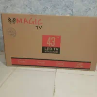 تلوزیون مجیک ۴۳اکبندهنوزگارنتی وکارتون بازنشده