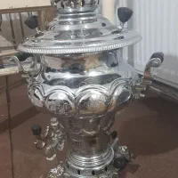 سماور قدیمی شیر نشان