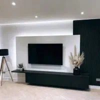 کناف و لاین نوری و کاغذ دیواری به صرفه و  تمام چک
