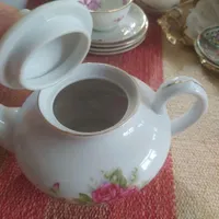 ظرف فنجان فنجون گل سرخی مسعود آنتیک قدیمی چای خوری|ظروف سرو و پذیرایی|تهران, دروازه شمیران|دیوار