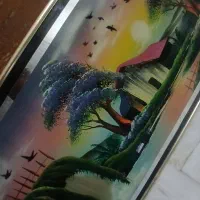 تابلونقاشی بسیارزیبا۳عددکوچیکاوبزرگا۲میلیون۵۰۰همگی