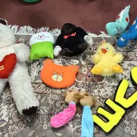 خرس بزرگ عروسک پولیشی وجامدادی منحصربفرد نو