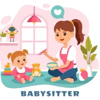 نیازمند پرستار کودک