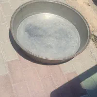 تشت مسی قدیمی جفت مهراصل اصل