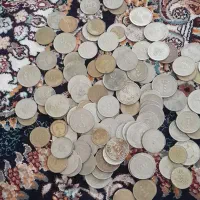 سکه فلزی و ۵۰۰تومنی تمیز|کلکسیون سکه، تمبر، اسکناس|تبریز, |دیوار