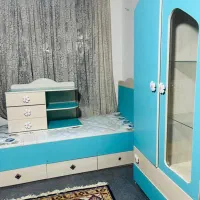 تخت و کمد کودک ونوجوان|تخت و سرویس خواب|قائم‌شهر, |دیوار