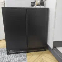 جاکفشی تمام ام دی اف مشکی مات