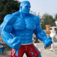 مجسمه فایبرگلاس هالک شگفت انگیز