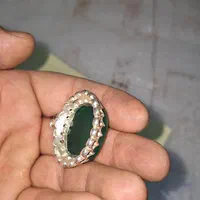 گردنی عقیق سبز خطی