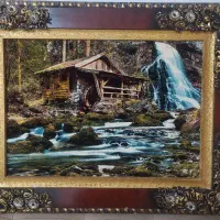 تابلو فرش منظره زیبا