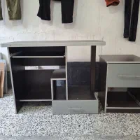 میزکامپیوتر ویه میز کوچیک دیگه دوتاشون باهم