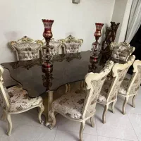 مبلمان استیل سلطنتی و نهارخوری|مبلمان خانگی و میز عسلی|تهران, گلستان (شهرک راه آهن)|دیوار