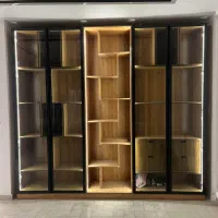 کمد دیواری با درب فریم لس