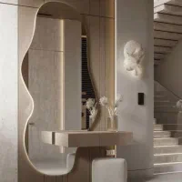 مرکز تخصصی تولید و پخش آینه دکوراتیو و آینه تاچ|خدمات پیشه و مهارت|اراک, |دیوار