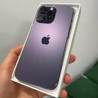 ایفون ۱۴پرومکس بنفش ۲۵۶ zaa