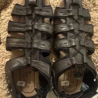 صندل تابستانه چرم برند