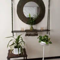 آینه مکرومه یکو هشتصد|آینه|پرند, فاز ۴|دیوار