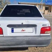 پراید صبا دوگانه دست مدل ۸۸ سفید بدون رنگ