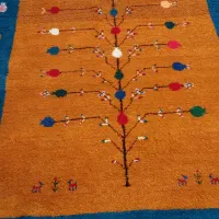 قالی گبه دست بافت|گلیم، جاجیم، گبه|تهران, آشتیانی|دیوار