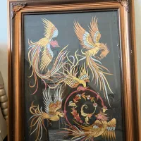 تابلو چراغ دار و نقاشی کاردست